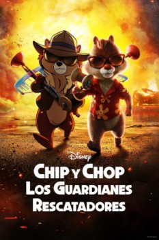 poster Chip y Dale Al rescate