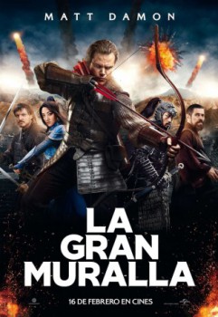 poster La Gran Muralla  (2016)