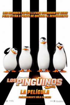 poster Los pingüinos de Madagascar