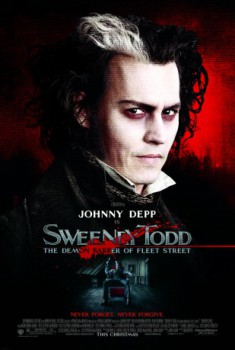 poster Sweeney Todd: El barbero demoniaco