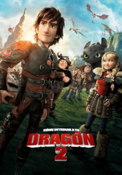 poster Cómo entrenar a tu dragón 2  (2014)