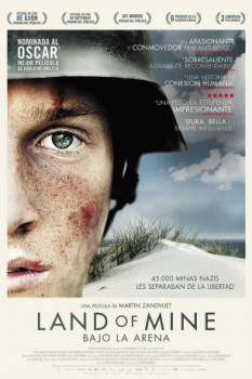 poster Land of Mine (Bajo la arena)  (2015)