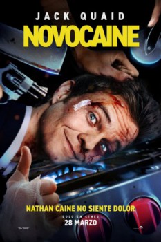 poster Novocaine sin dolor  (2025)